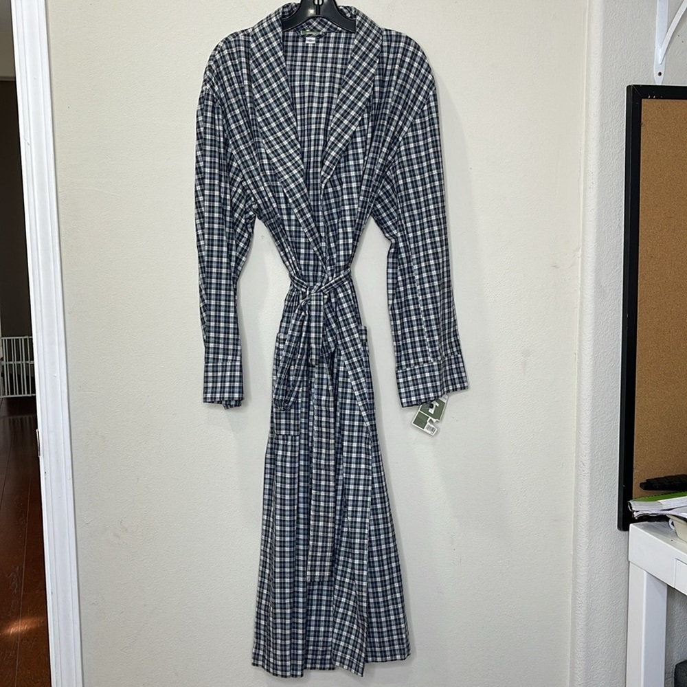 Merona Checkered Classic Robe